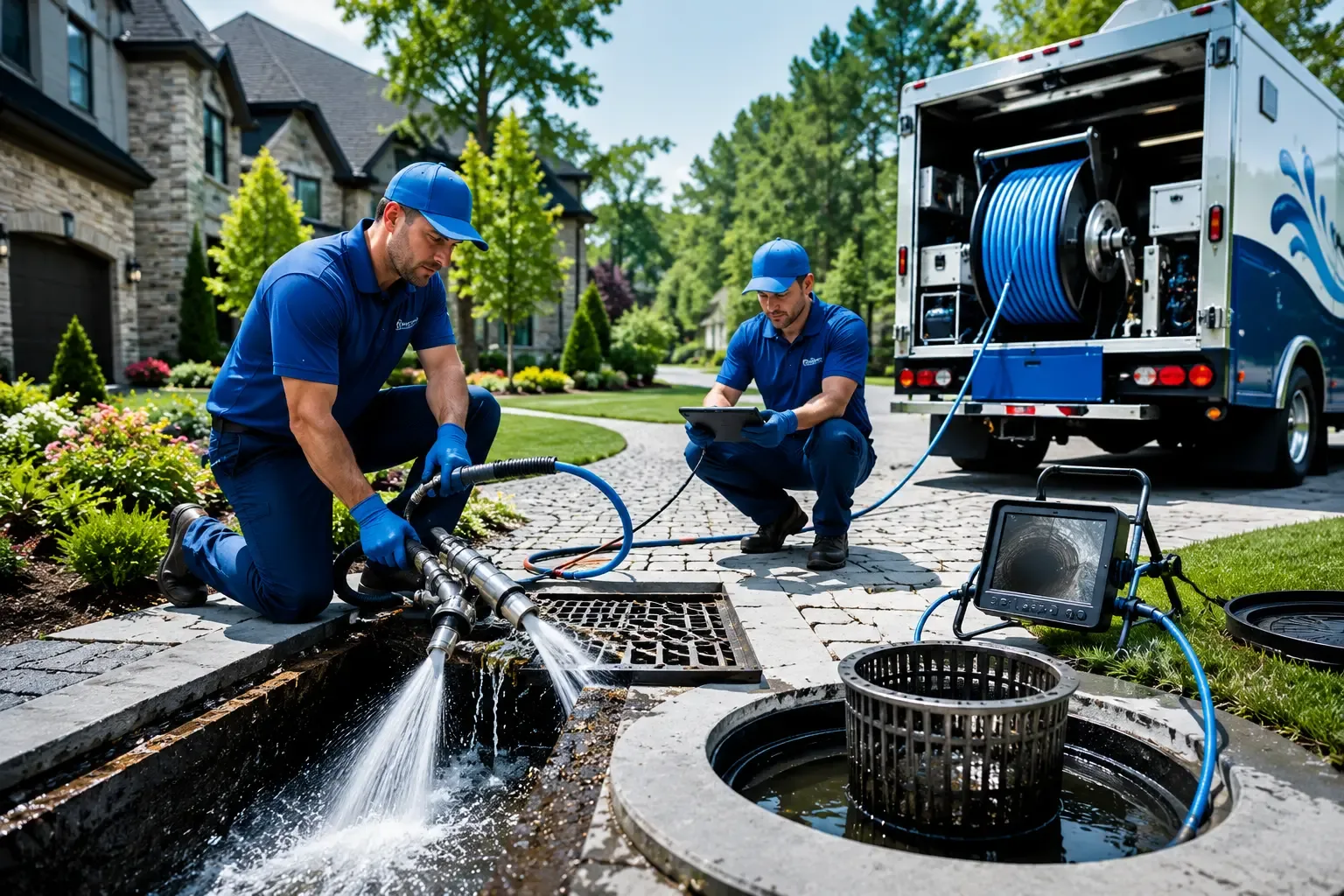 Local outdoor drain cleaning professionals in Lower Peach Tree, AL